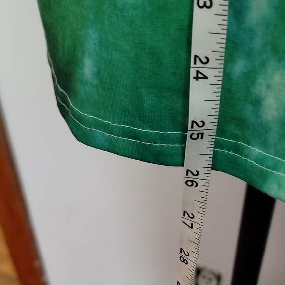 Vibrant Green Tie-Dye Shirt - Picture 11 of 12